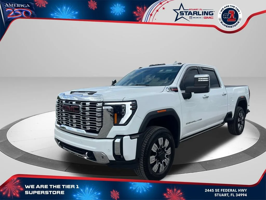 Used 2024 Summit White GMC Denali image 1