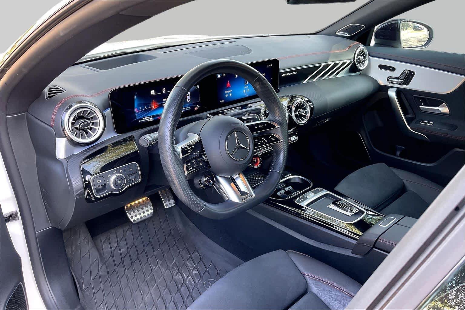Certified Used 2025 Polar White Mercedes-Benz AMG® CLA 35 4MATIC® Coupe image 17