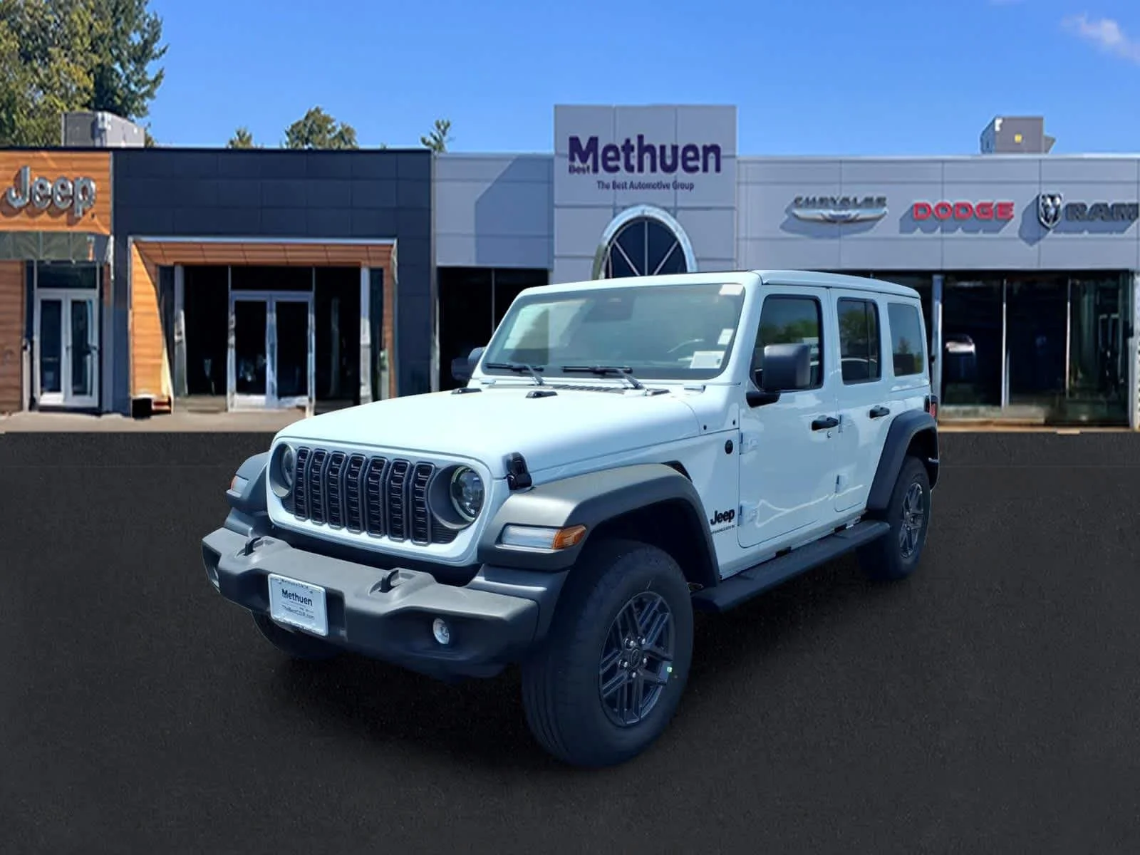 New 2026 Bright White Clearcoat Jeep Sport S image 2