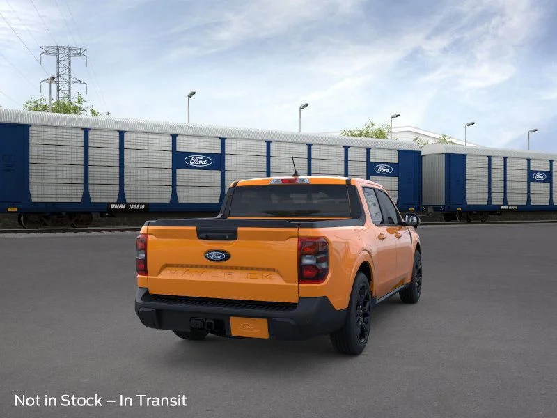 New 2026 Orange Fury Metallic Tri-Coat Ford Lariat image 8