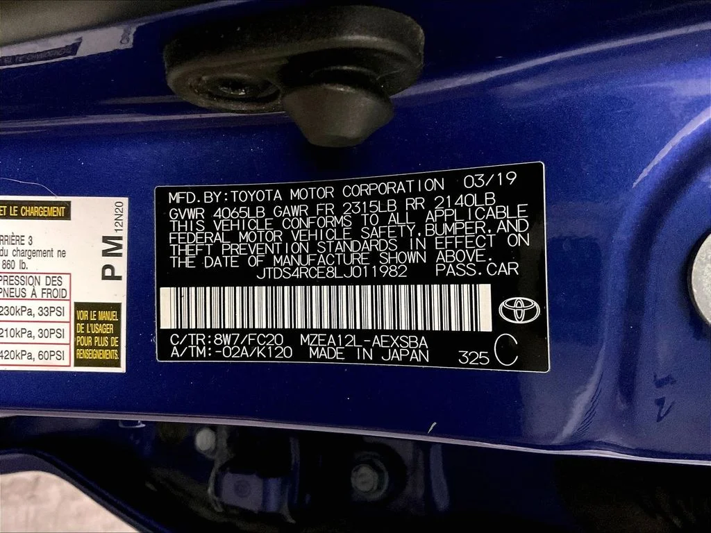 Used 2020 Blue Toyota SE image 39