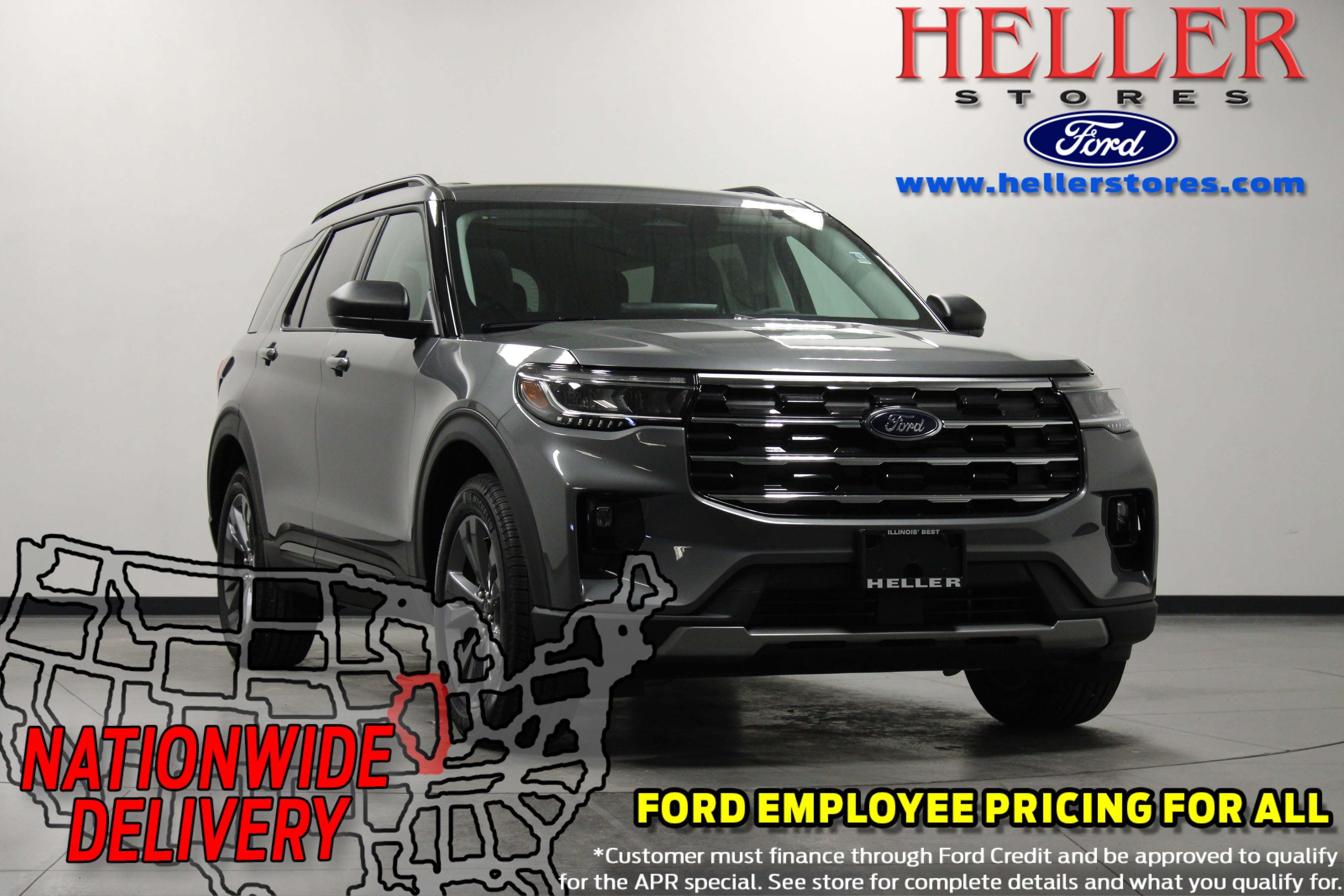 New 2026 Carbonized Gray Metallic Ford Active image 1