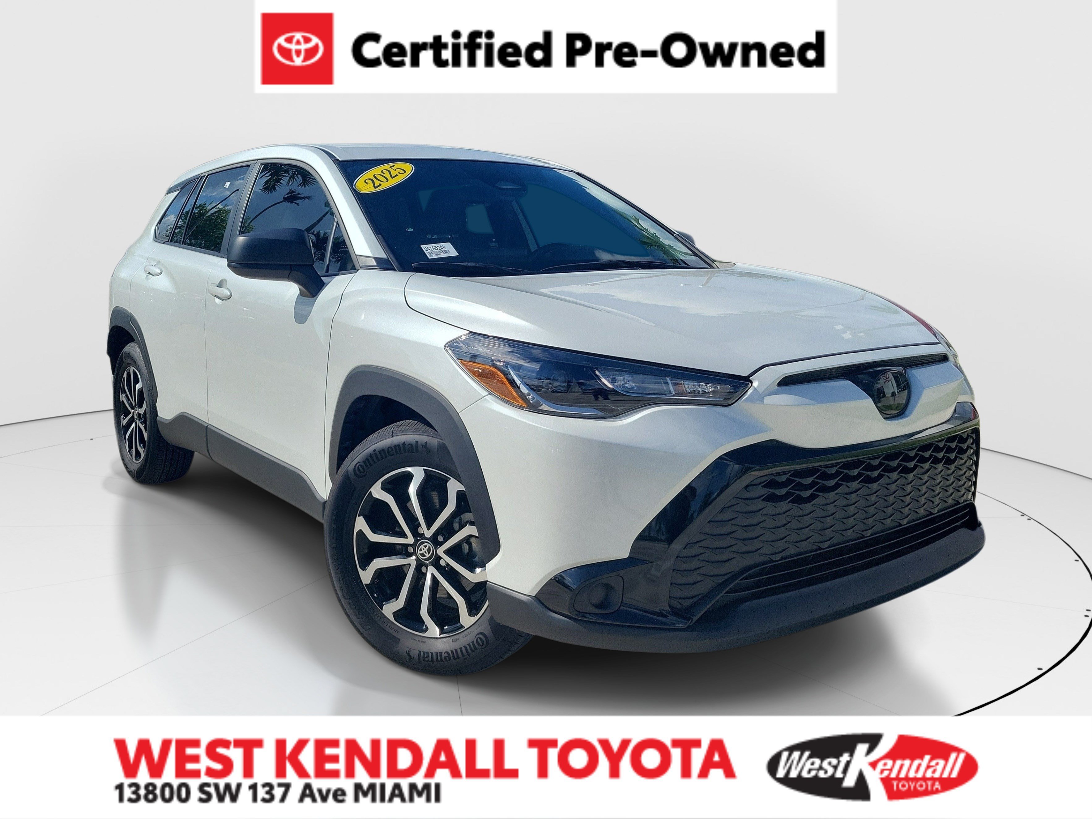 Certified Used 2025 Pearl Toyota Hybrid S image 1