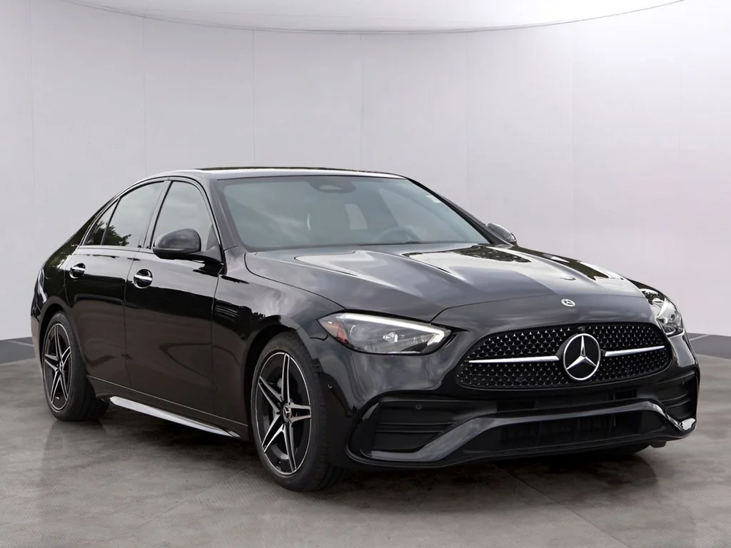 Certified Used 2024 Obsidian Black Mercedes-Benz C 300 image 3