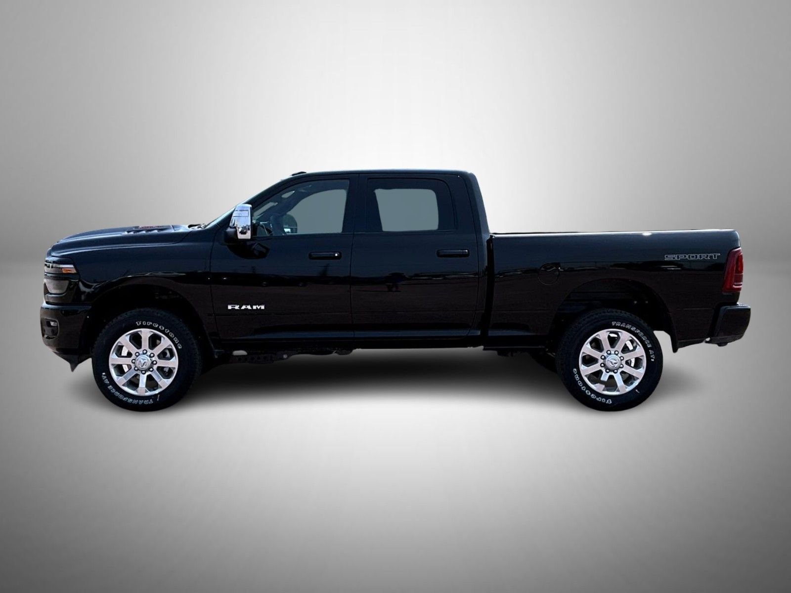 New 2026 Diamond Black Crystal Pearl-Coat Exterior Paint RAM Laramie image 8