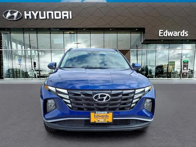 Certified Used 2023 Blue Hyundai SEL image 12