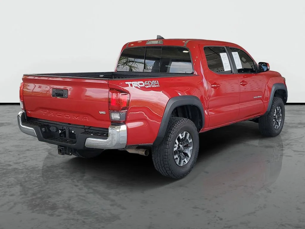 Used 2018 Barcelona Red Metallic Toyota TRD Off Road image 2