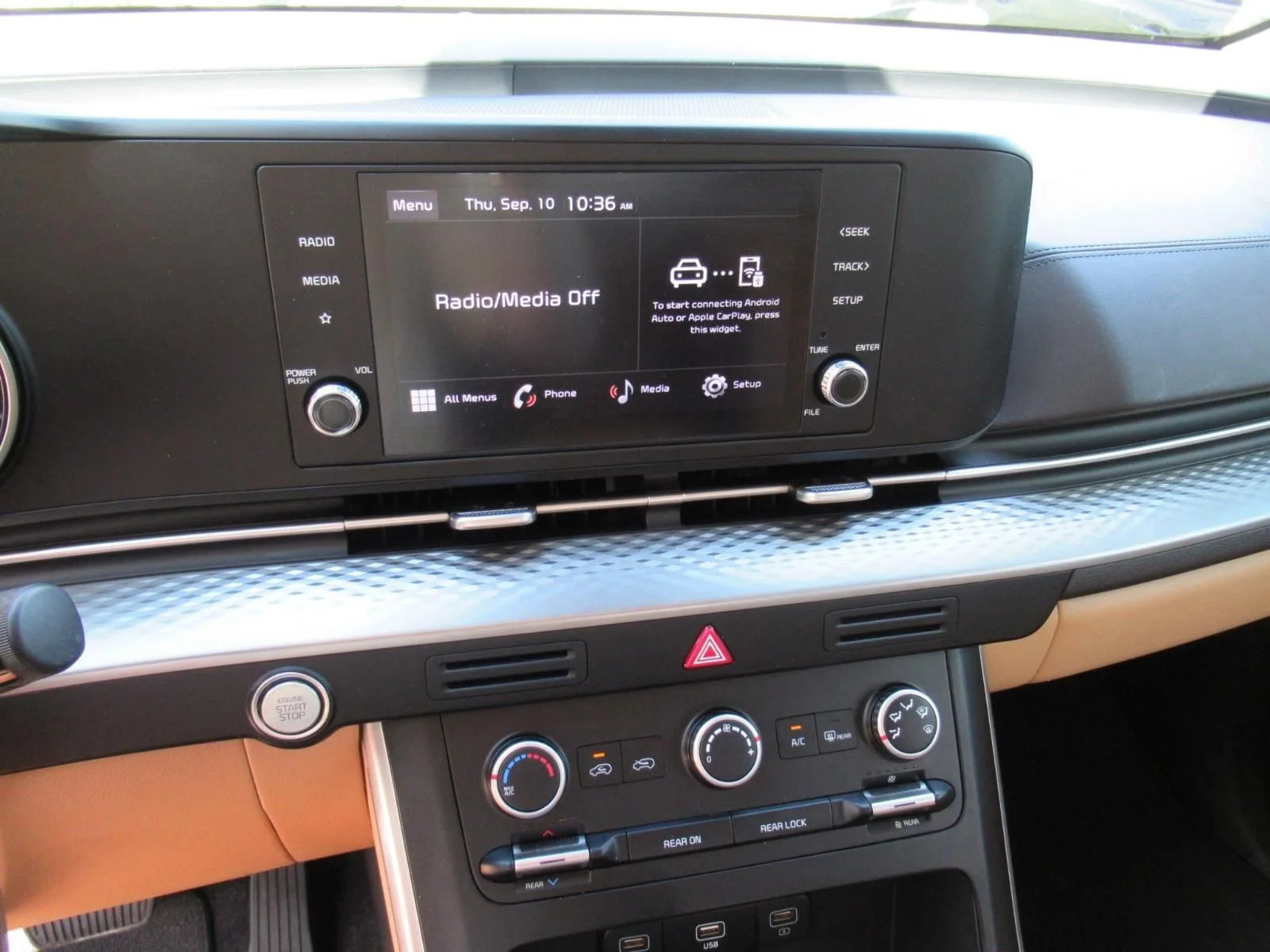 Used 2024 White Kia LX image 24