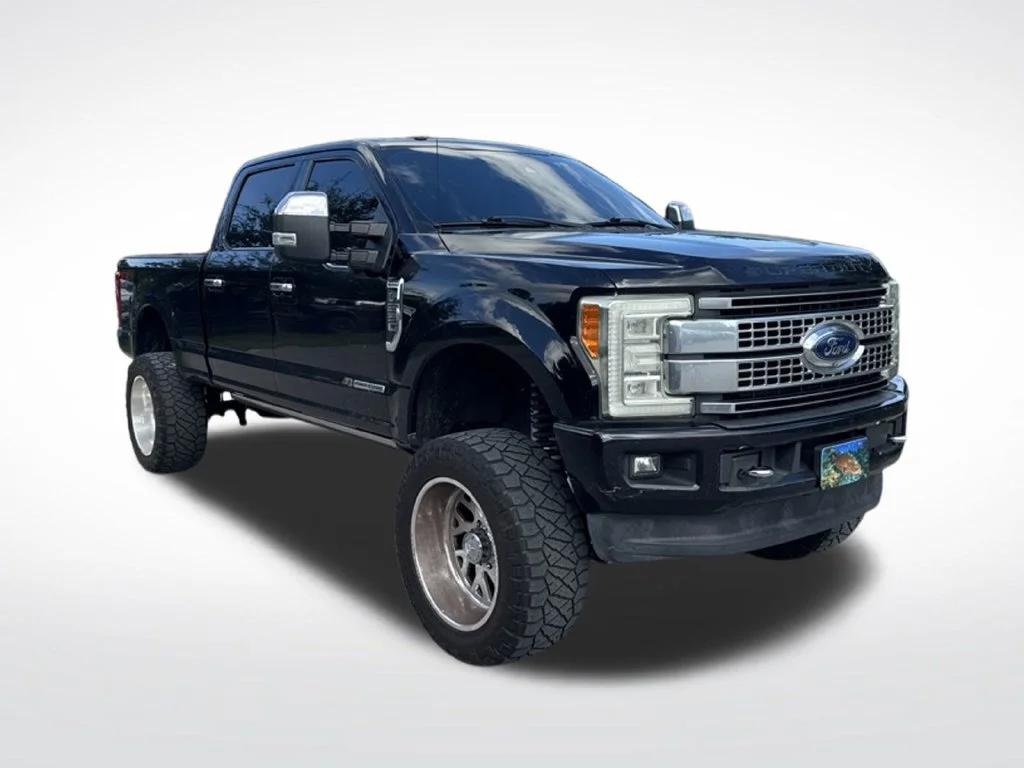 Used 2017 Shadow Black Ford Platinum image 2