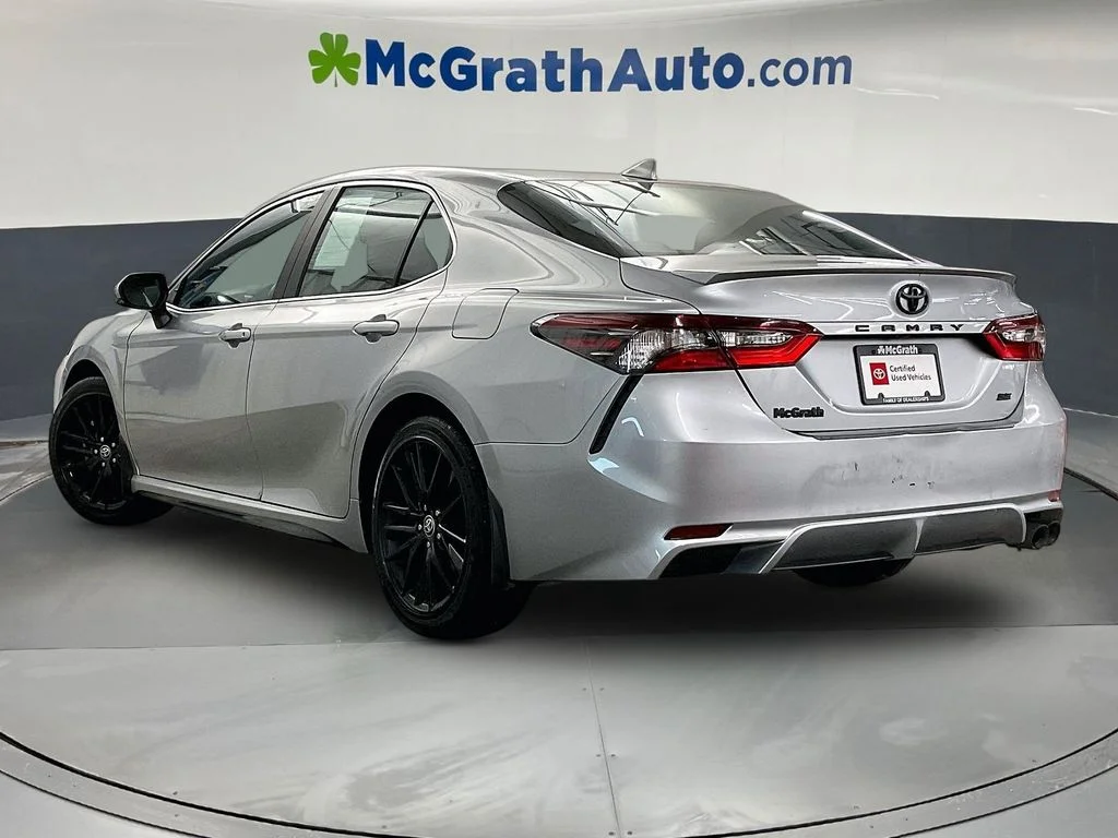 Certified Used 2022 Silver Toyota SE image 3