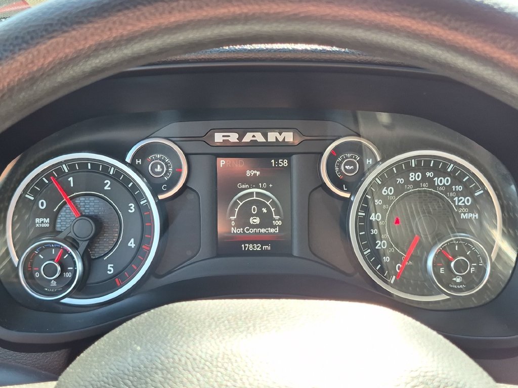 Used 2022 Flame Red Clearcoat Ram Big Horn image 15