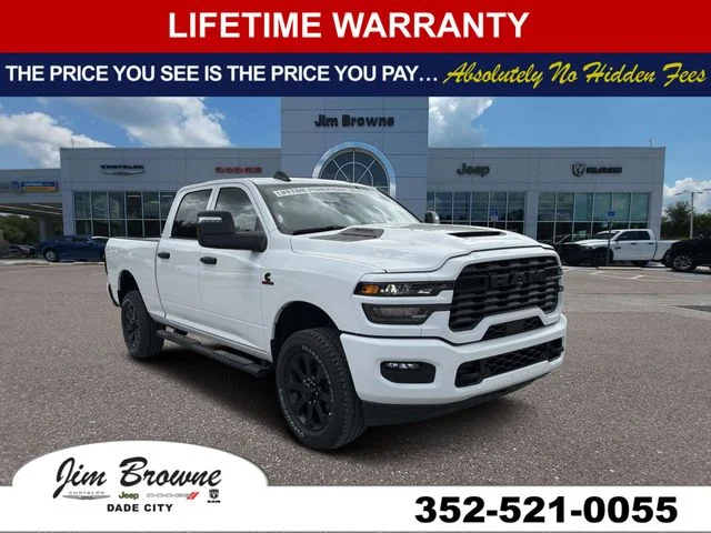 New 2026 Bright White Clear-Coat Exterior Paint RAM Tradesman image 1