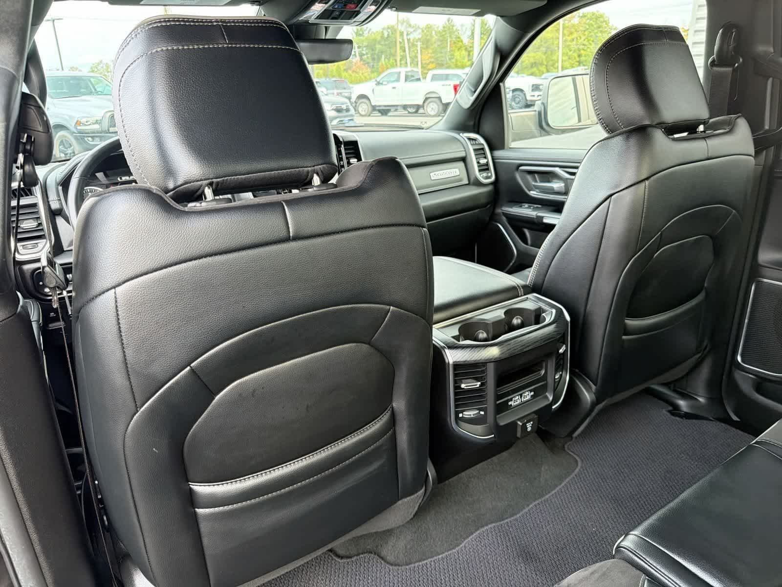Used 2023 Diamond Black Crystal Pearlcoat Ram Laramie image 19