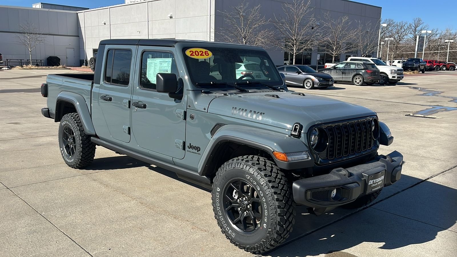 New 2026 Anvil Clear-Coat Exterior Paint Jeep Willys image 2