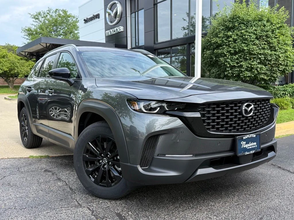 New 2026 Machine Gray Metallic Mazda 2.5 S Preferred AWD image 1
