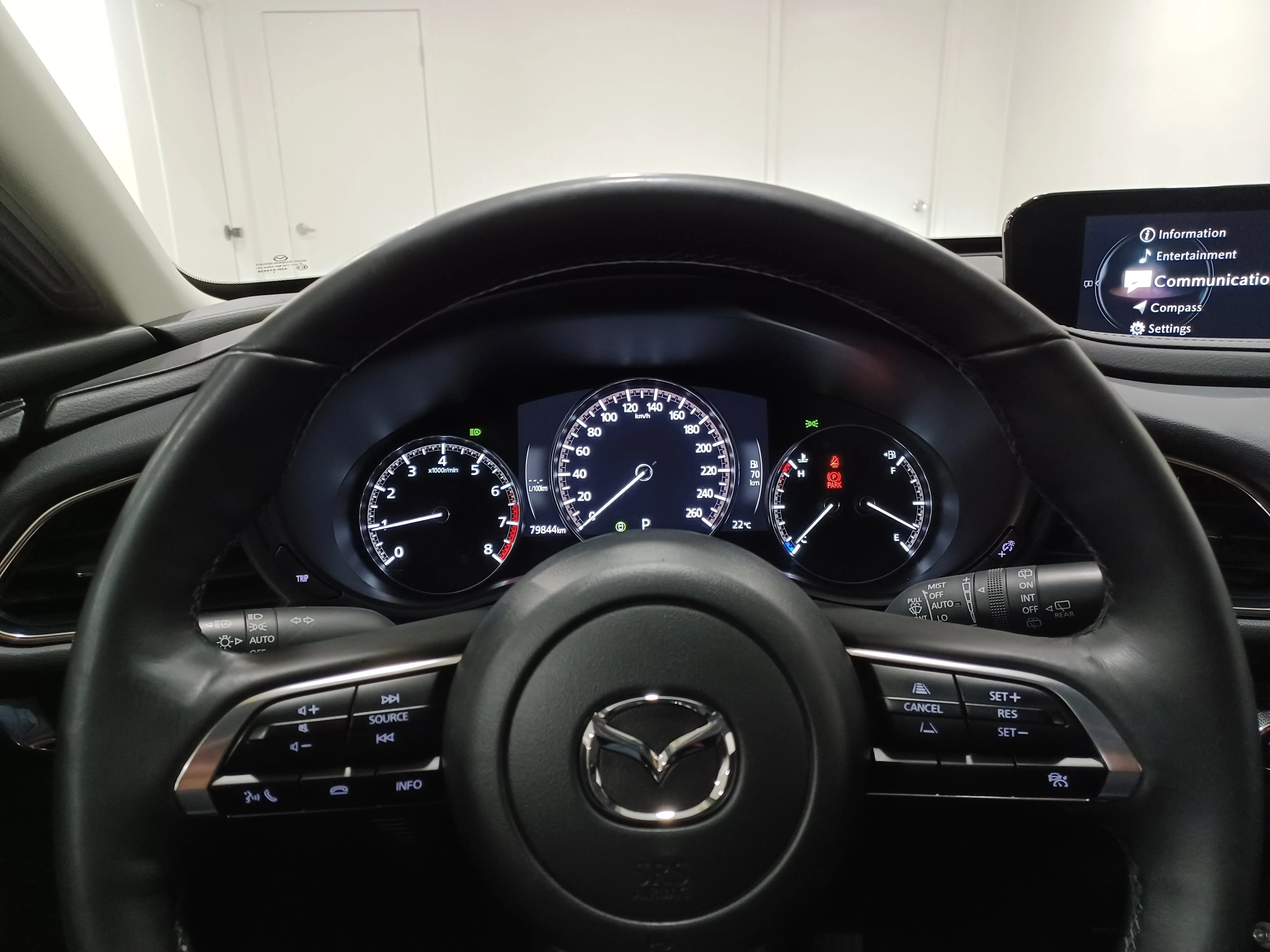 Certified Used 2024 Jet Black Mica Mazda GS AWD*Adaptive Cruise | Htd Seats & Wheel| Blind Spot Detection | Lane Keep Assist | Apple CarPlay image 13
