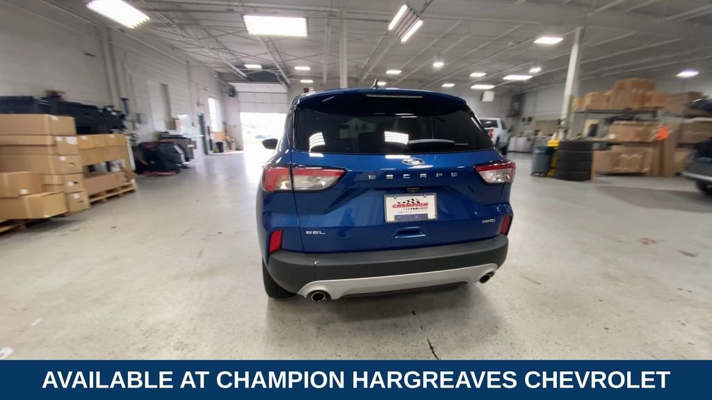 Used 2022 Blue Metallic Ford SEL image 9