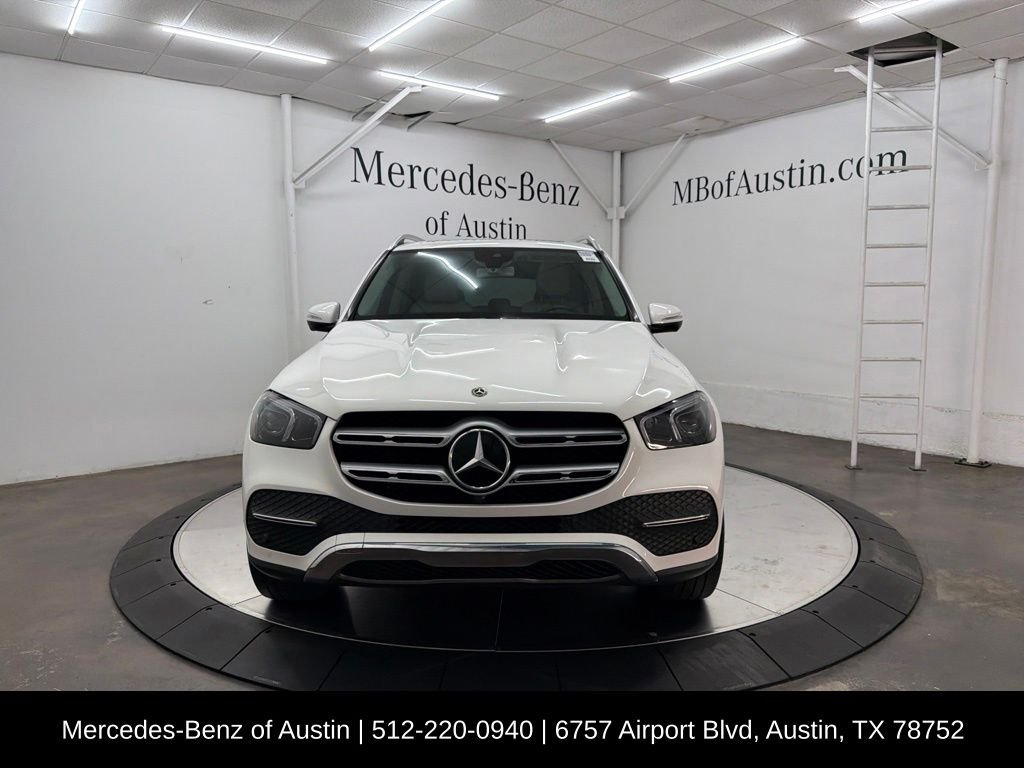 Certified Used 2020 White Mercedes-Benz GLE 350 image 2