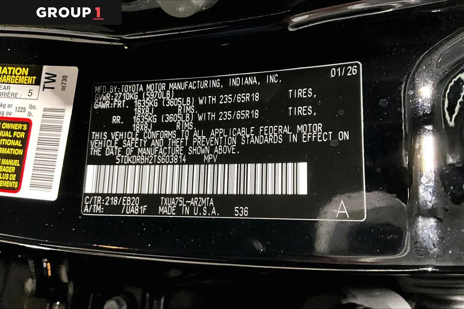 Certified Used 2026 Midnight Black Metallic Toyota XLE image 37