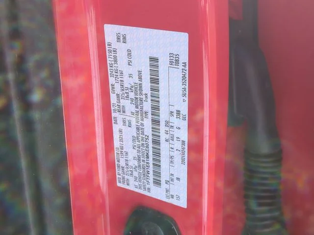 Used 2021 Red Ford XL image 38