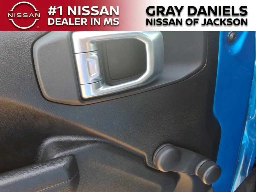 Used 2022 Blue Jeep Unlimited Willys image 12