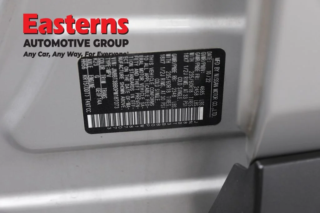 Used 2023 Silver Nissan SV image 31