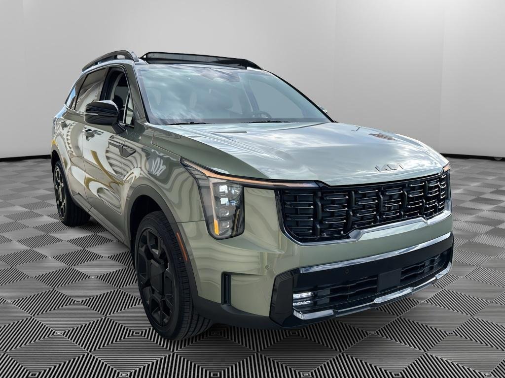 New 2026 Jungle Green Kia X-Line EX AWD image 3