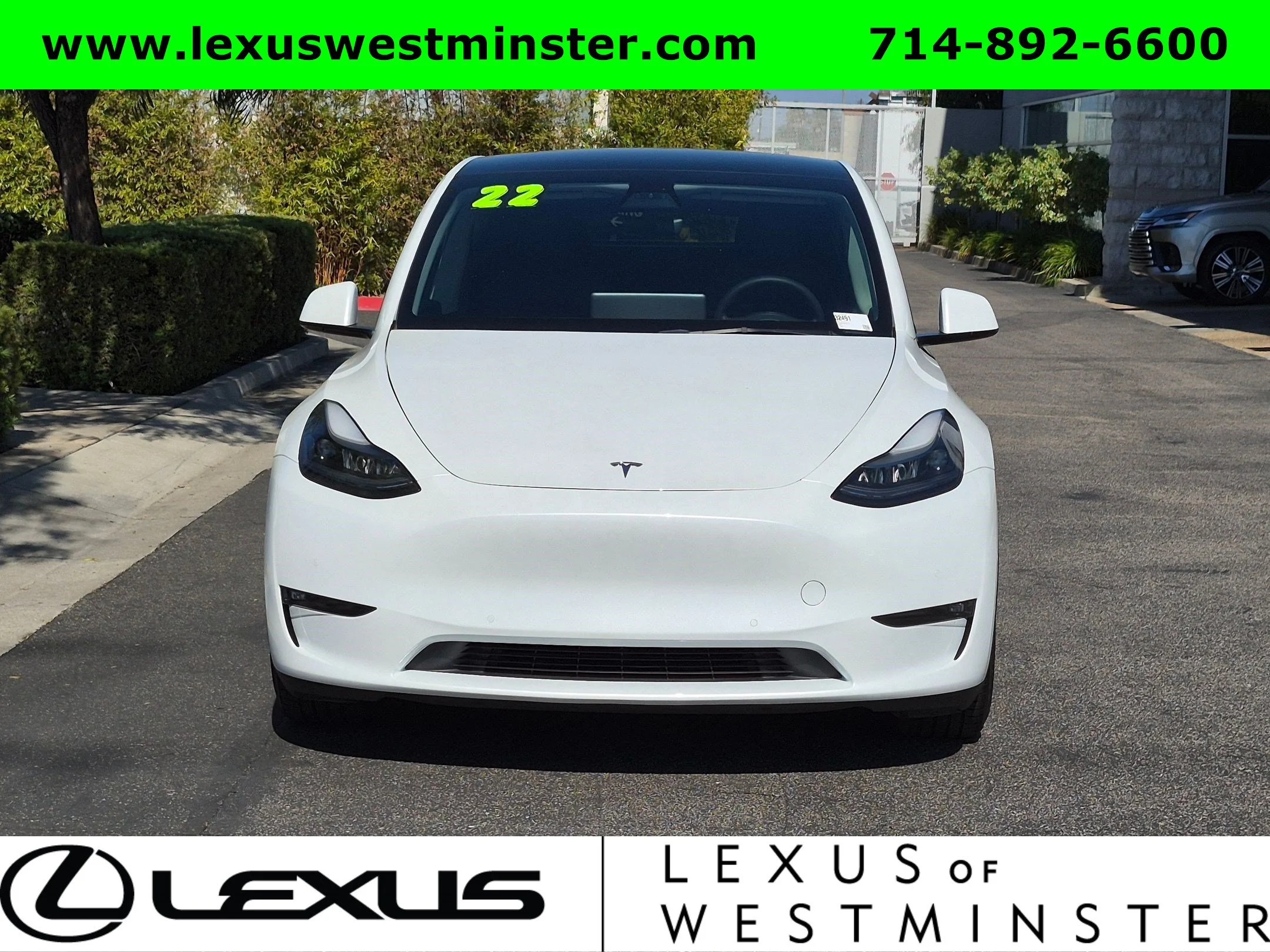 Used 2022 Tesla Model Y Performance with VIN 7SAYGDEF3NF327779 for sale in Westminster, CA