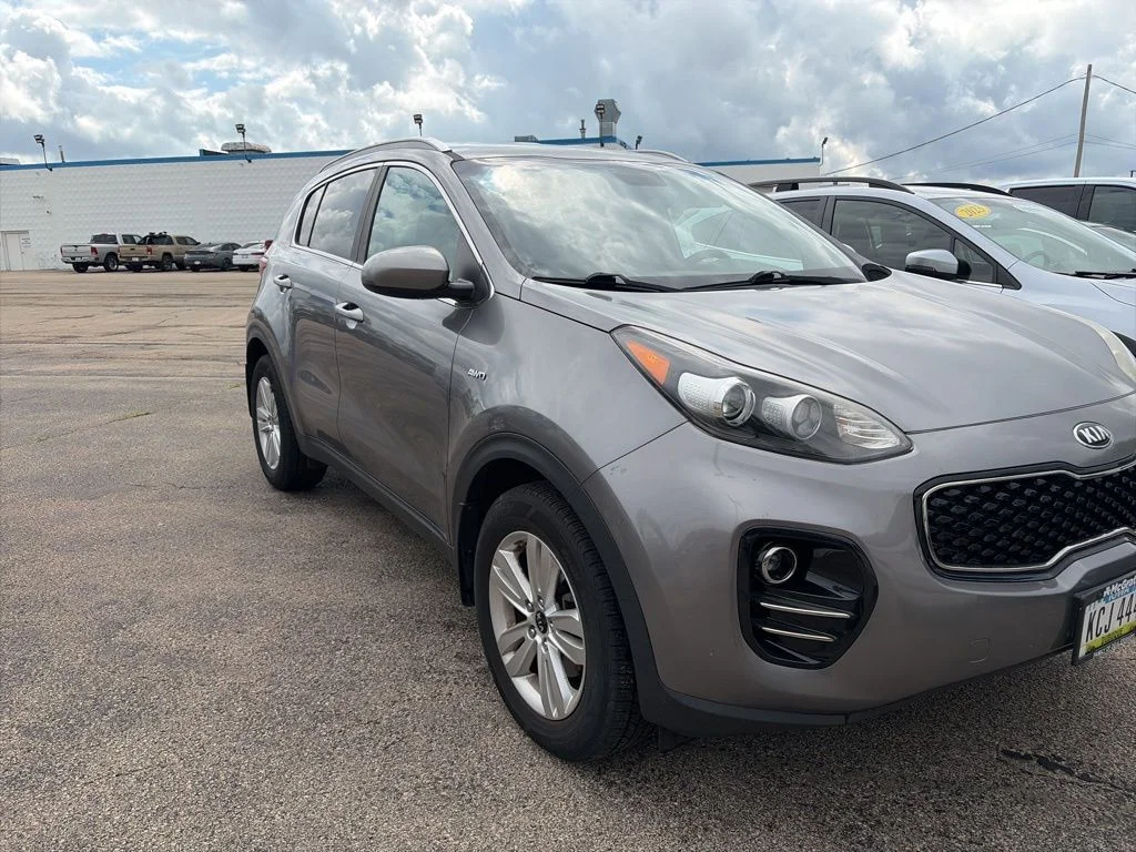 Used 2017 Silver Kia LX image 2