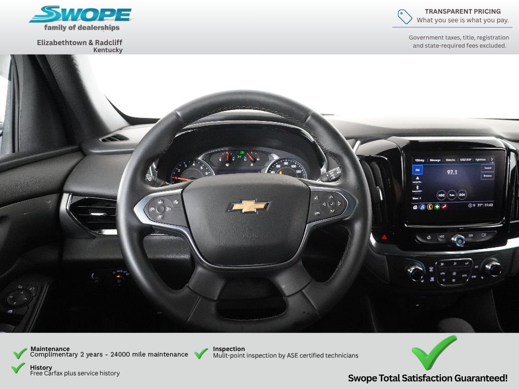 Used 2023 WHITE Chevrolet LT Cloth image 17