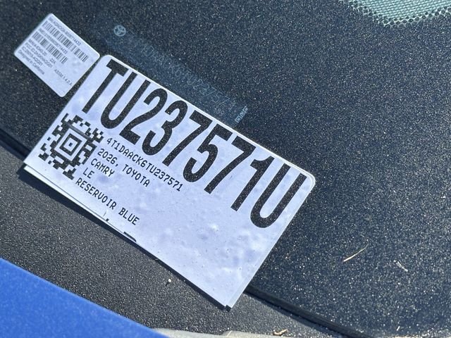 Used 2026 Blue Toyota LE image 33