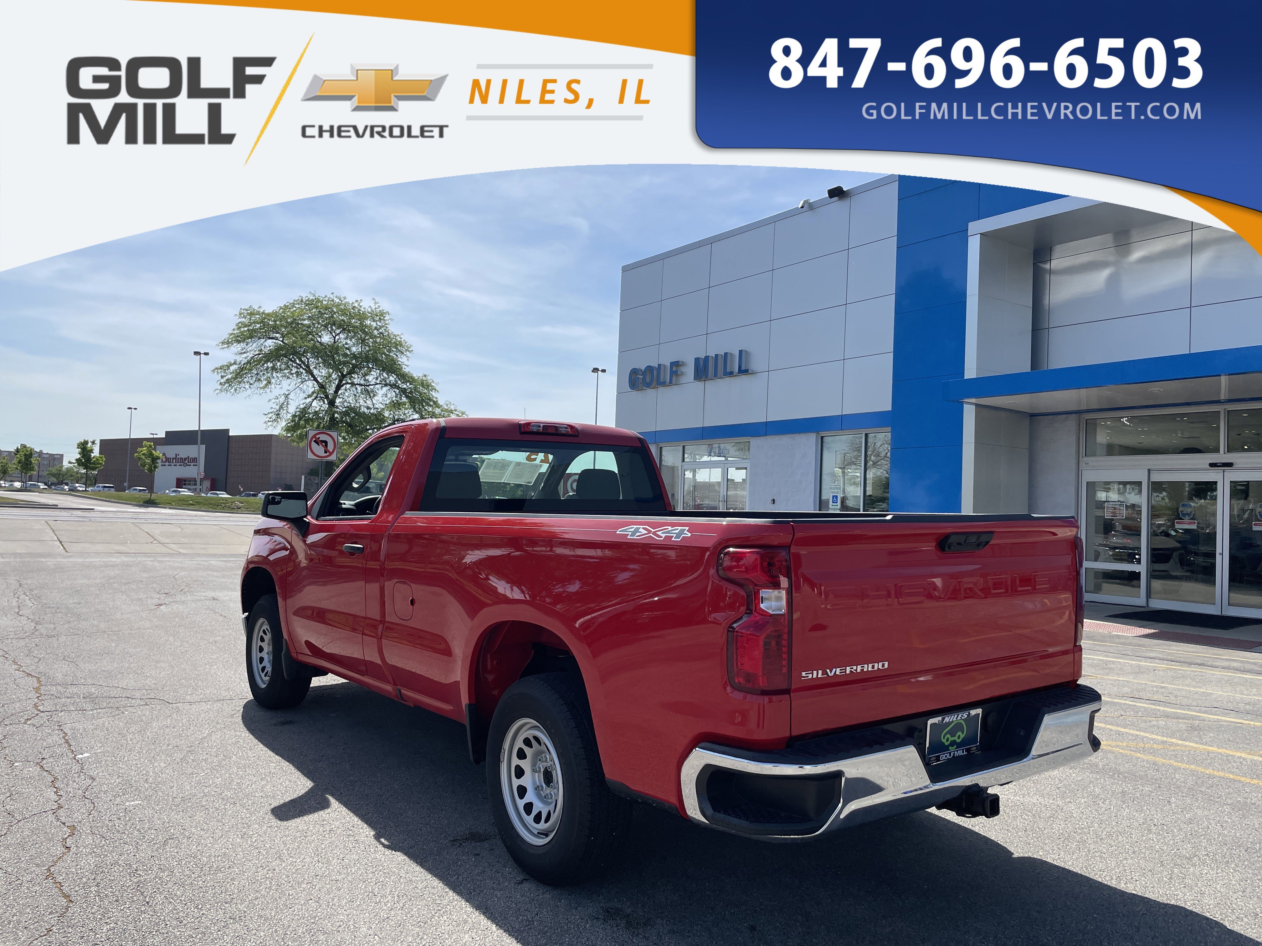 Used 2025 Red Hot Chevrolet Work Truck image 7