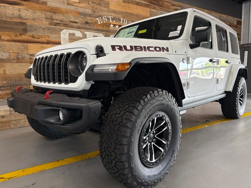 New 2026 Bright White Clearcoat Jeep Rubicon X image 15