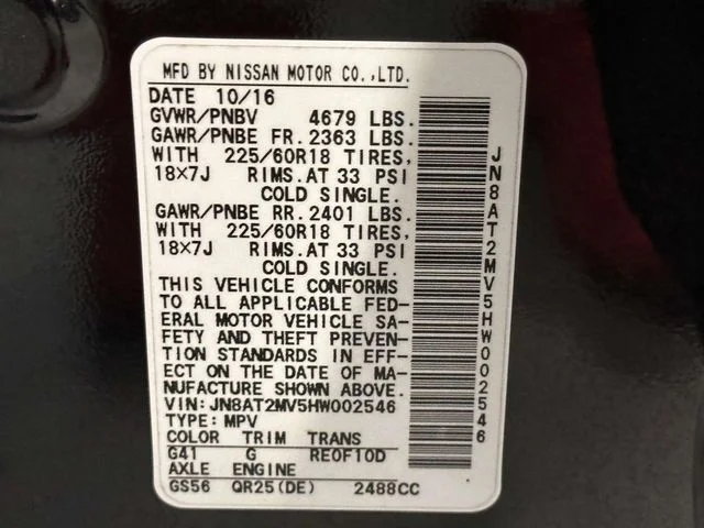 Used 2017 Magnetic Black Nissan SL image 35
