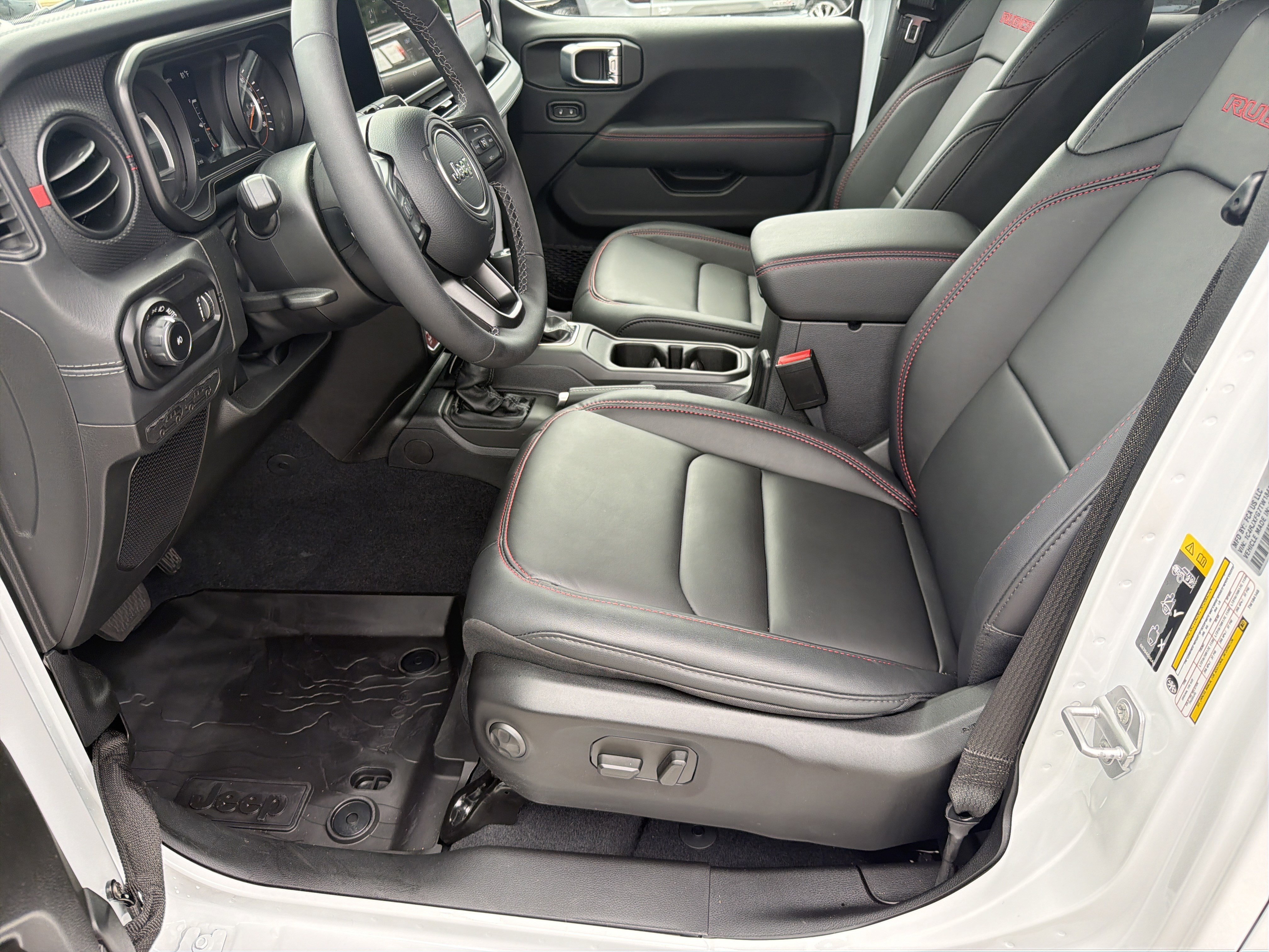 Used 2026 Bright White Clearcoat Jeep Rubicon X image 10