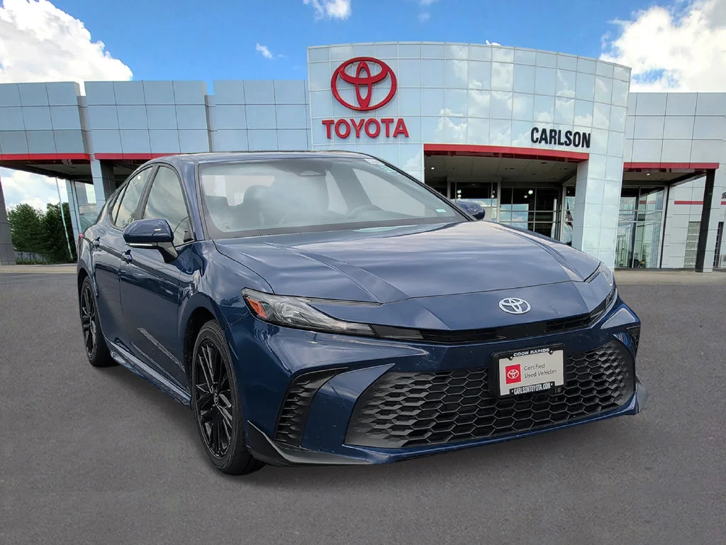 Certified 2025 Toyota Camry SE with VIN 4T1DAACK2SU085688 for sale in Minneapolis, Minnesota