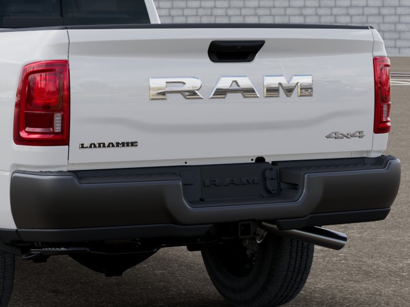New 2026 Bright White Clear-Coat Exterior Paint RAM Laramie image 13