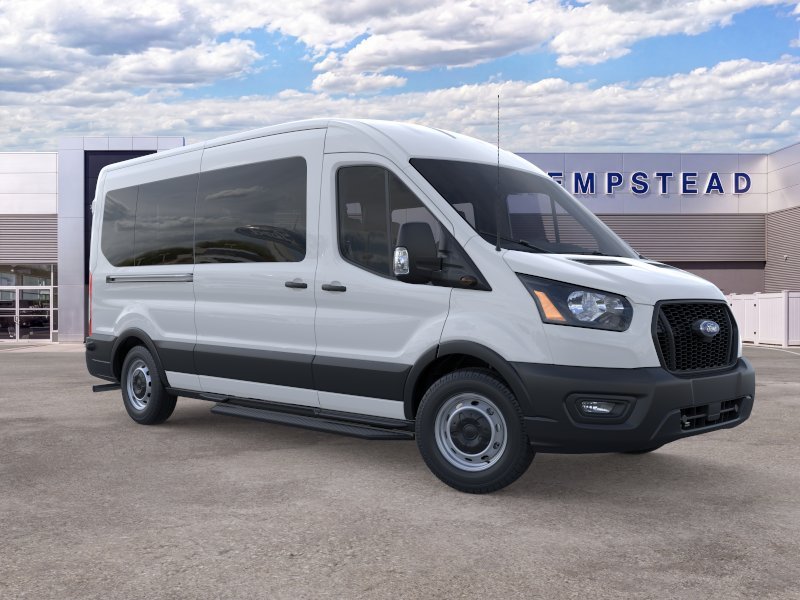 New 2024 Oxford White Ford Passenger Van XL image 7