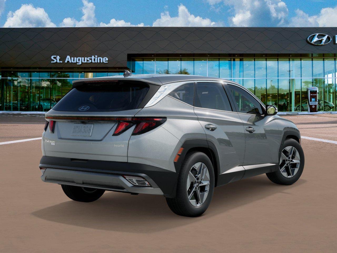 New 2026 Shimmering Silver Hyundai SEL AWD image 4