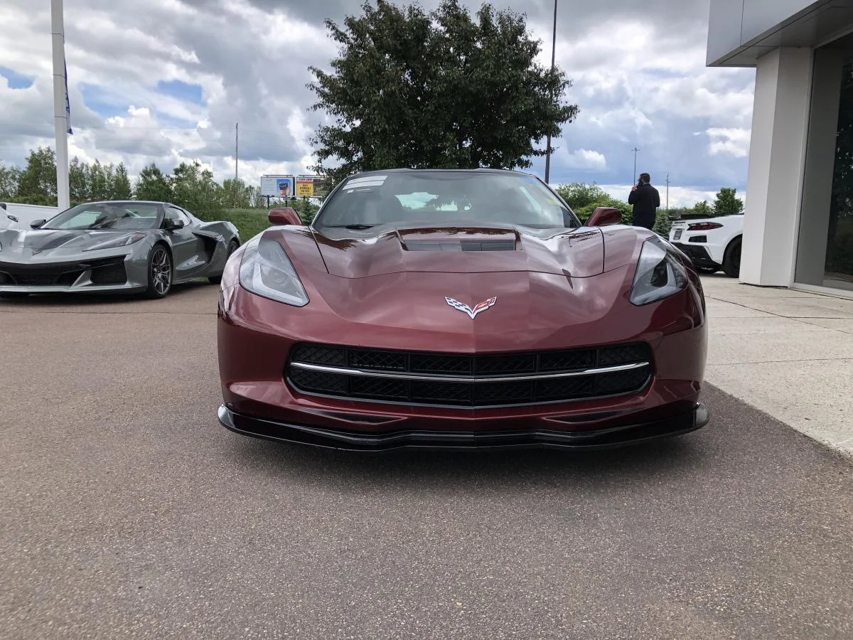 Used 2016 Red Chevrolet 2dr Stingray Cpe w/1LT image 3
