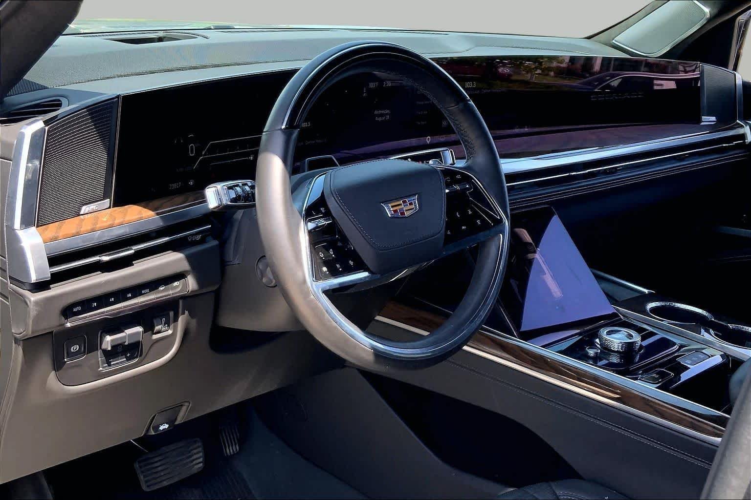 Used 2025 Argent Silver Metallic Cadillac 4WD Premium Luxury Platinum image 16