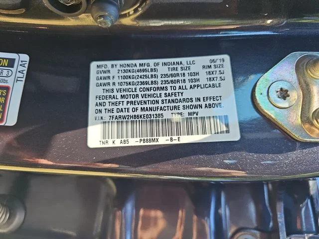 Used 2019 Gray Honda EX-L image 33
