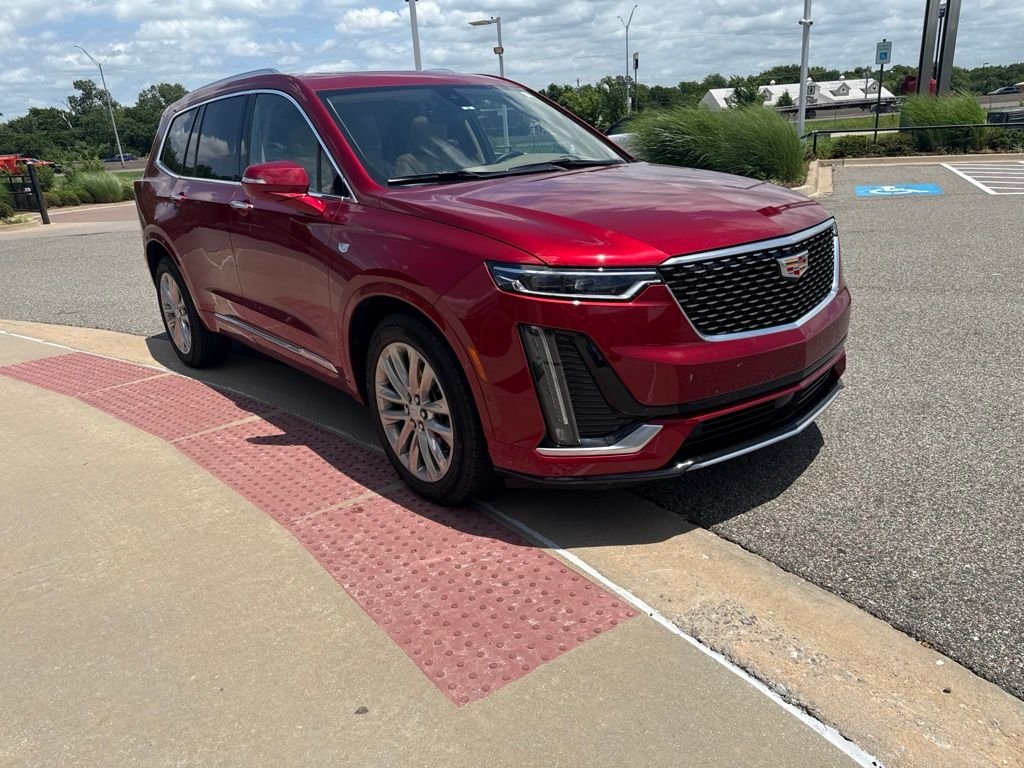 Used 2024 Red Cadillac Premium Luxury image 2