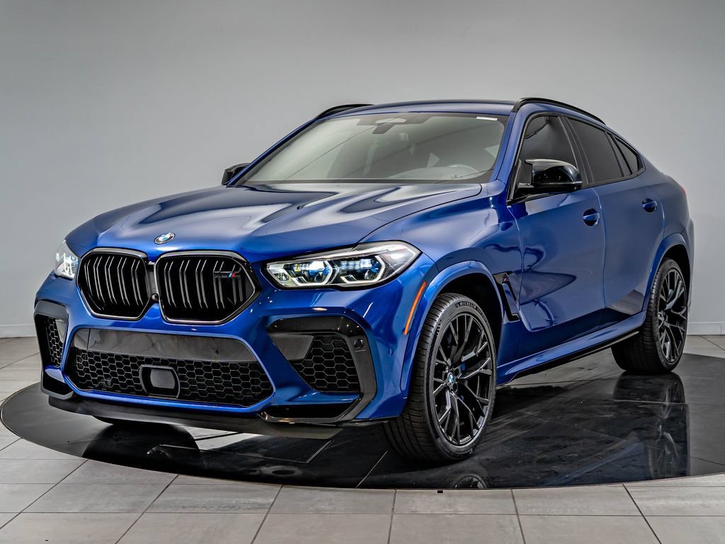 Used 2020 Marina Bay Blue Metallic BMW Competition image 1