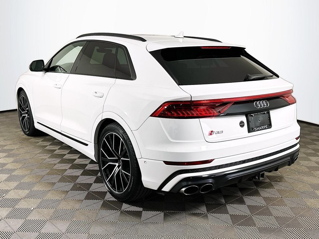 Used 2020 Glacier White Metallic Audi 4.0T Prestige image 7