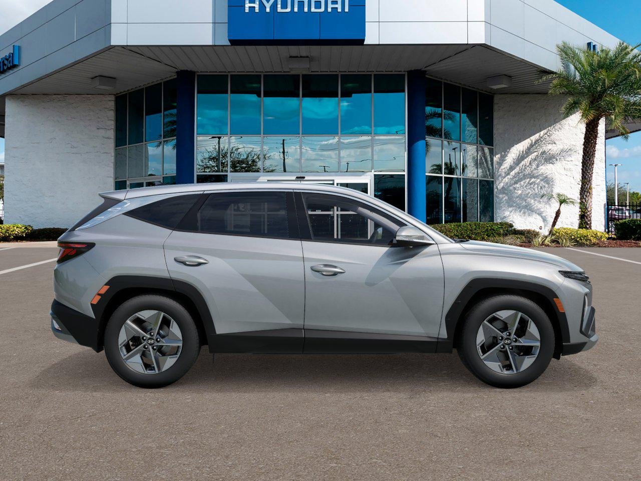 New 2026 Shimmering Silver Hyundai SEL FWD image 7