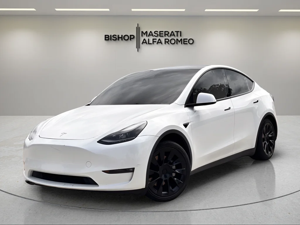 Used 2023 Tesla Model Y Long Range with VIN 7SAYGAEEXPF596029 for sale in Hurst, TX