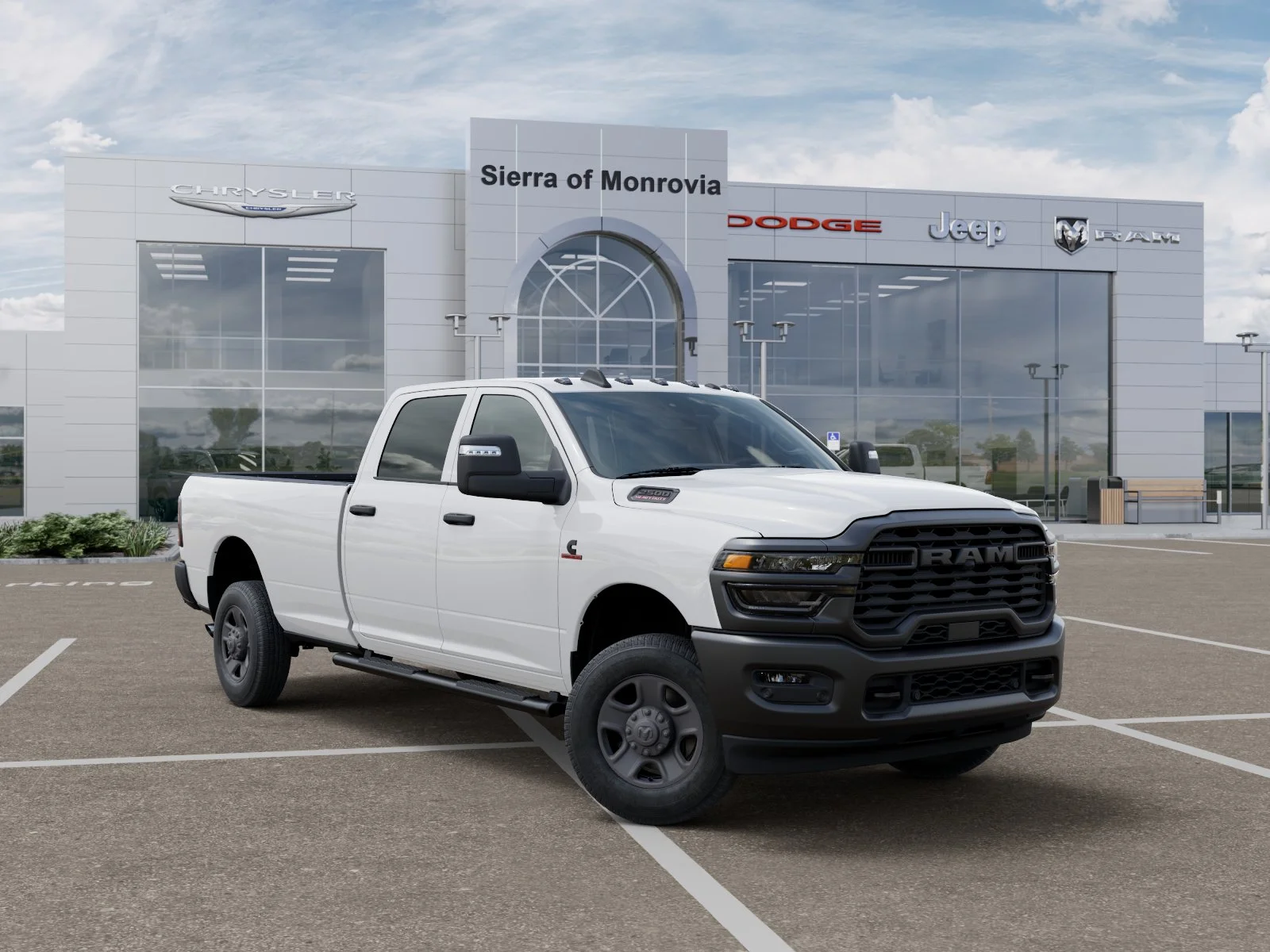 New 2027 Bright White Clear-Coat Exterior Paint RAM Tradesman image 31