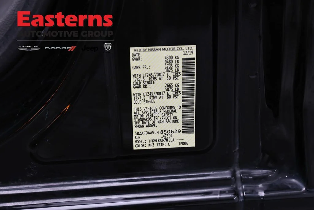 Used 2020 Black Nissan SL image 32