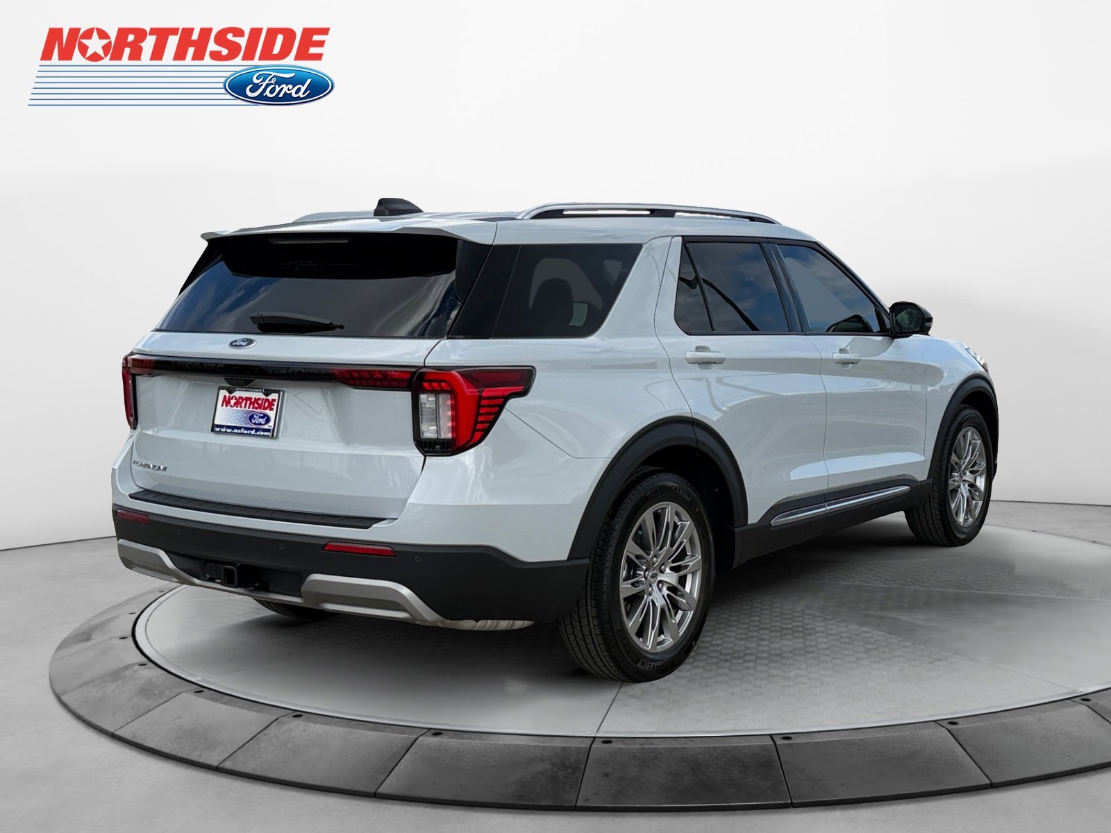 New 2026 Space White Metallic Ford Platinum image 7